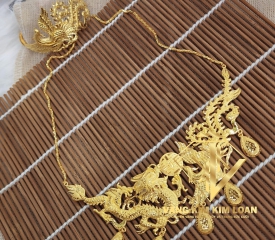 Vàng cưới rồng phụng 