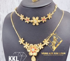 BỘ CƯỚI HOA MAI NGŨ PHÚC