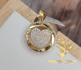 MẶT DAY CHUYỀN TRÁI TIM 