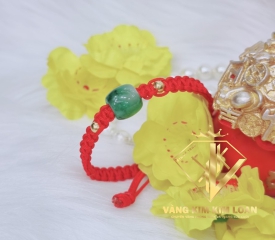 Vòng tay đá xanh 