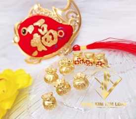 CHARM VÀNG PHONG THỦY 9999 M12