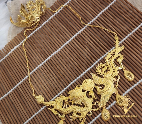 Vàng cưới rồng phụng 