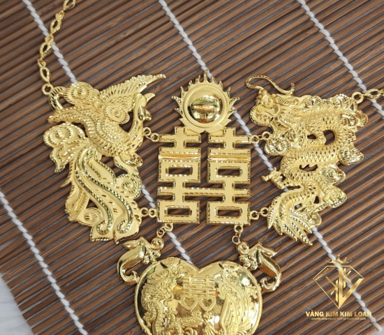 VÀNG CƯỚI SONG HỶ RỒNG PHỤNG