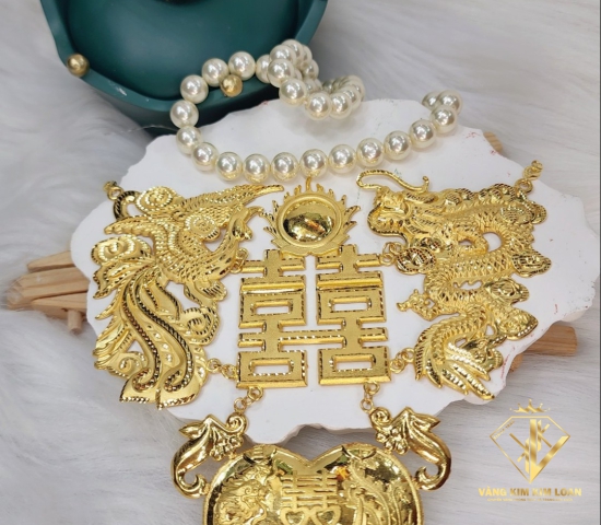 VÀNG CƯỚI SONG HỶ RỒNG PHỤNG