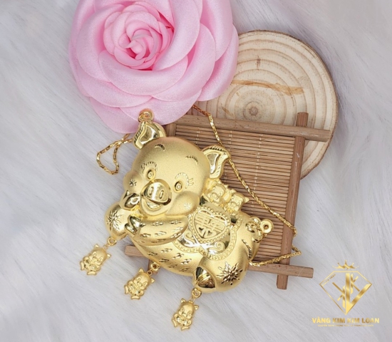 VÀNG CƯỚI HEO TÀI LỘC