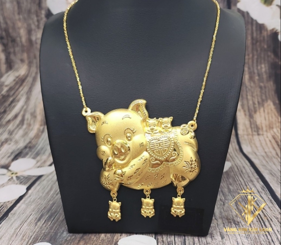 VÀNG CƯỚI HEO TÀI LỘC