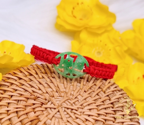 Vòng Tay đá xanh ngọc bích 