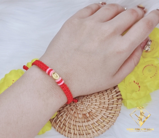 Vòng tay thỏi vàng 