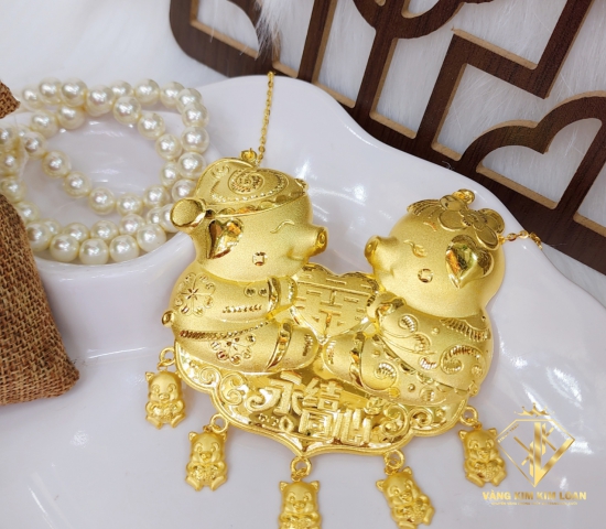BỘ VÀNG CƯỚI ĐÔI HEO 