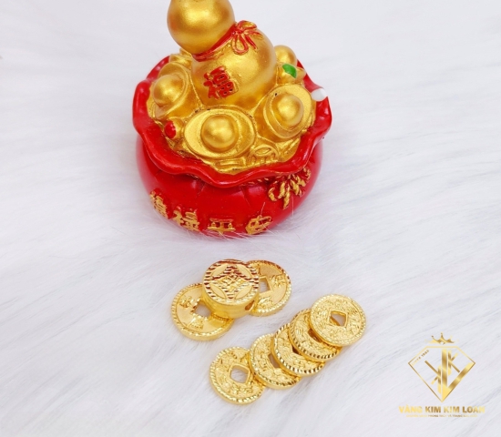 CHARM VÀNG PHONG THỦY 9999 M01