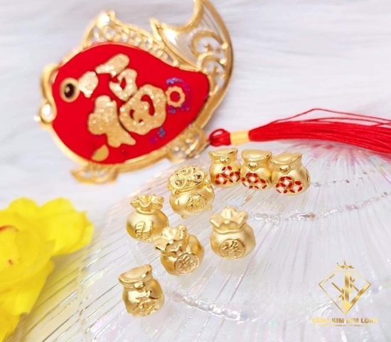 CHARM VÀNG PHONG THỦY 9999 M12