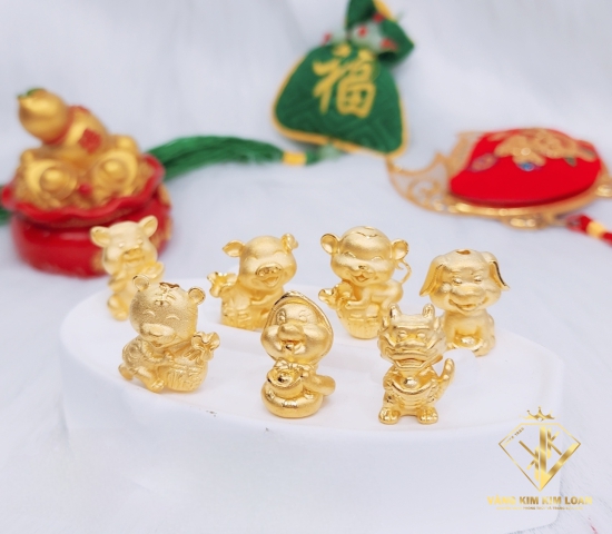 CHARM VÀNG PHONG THỦY 9999 M17